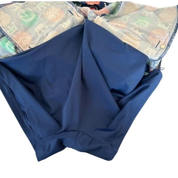 JC de Castelbajac Athletic Skort Colorful Soft Stretchy Loud Artsy Avant Garde S - Picture 6 of 15